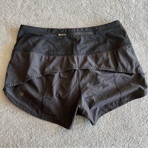Lululemon black shorts size 6